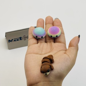 Animales Impresos en 3D Creativos, Mini Figuras Personalizadas, Lindos Pulpos, Salamandras y Perros para Actividades Conjuntas, Adorno, Regalo, PLA - Product Image 6