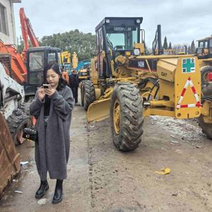 Niveleuse Caterpillar 140H d'occasion de haute qualité, meilleur prix, Cat 140K 140G avec moteur et composants principaux de la pompe à vendre - Product Image 4