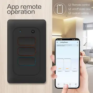 us room control screenelectrical equipment alexa automation tuya smart home wall touch wifi switch light interruptor inteligents