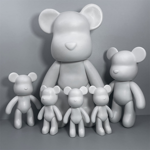 Alta calidad oso violento número dinero marea marca tamaño real Kaw estatua figura de acción - Product Image 1