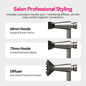 ไดร์เป่าผม FirePhoenix M2 <span class=keywords><strong>Cosmoprof</strong></span> ความเร็ว 110000 รอบต่อนาที ผู้ผลิตมีประสบการณ์ 34 ปี กำลังไฟ 2000 วัตต์ อุปกรณ์สำหรับร้านเสริมสวยมืออาชีพ - Product Image 6