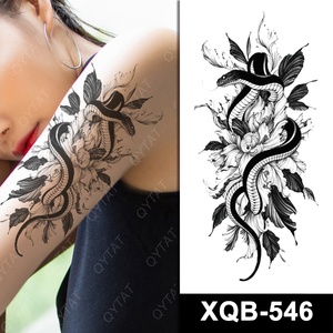 <span class=keywords><strong>Tatuaje</strong></span> Temporal <span class=keywords><strong>de</strong></span> <span class=keywords><strong>Serpiente</strong></span> <span class=keywords><strong>para</strong></span> <span class=keywords><strong>Hombre</strong></span>, Diseño Moderno, Resistente al Agua, <span class=keywords><strong>de</strong></span> Alta Calidad - Product Image 4