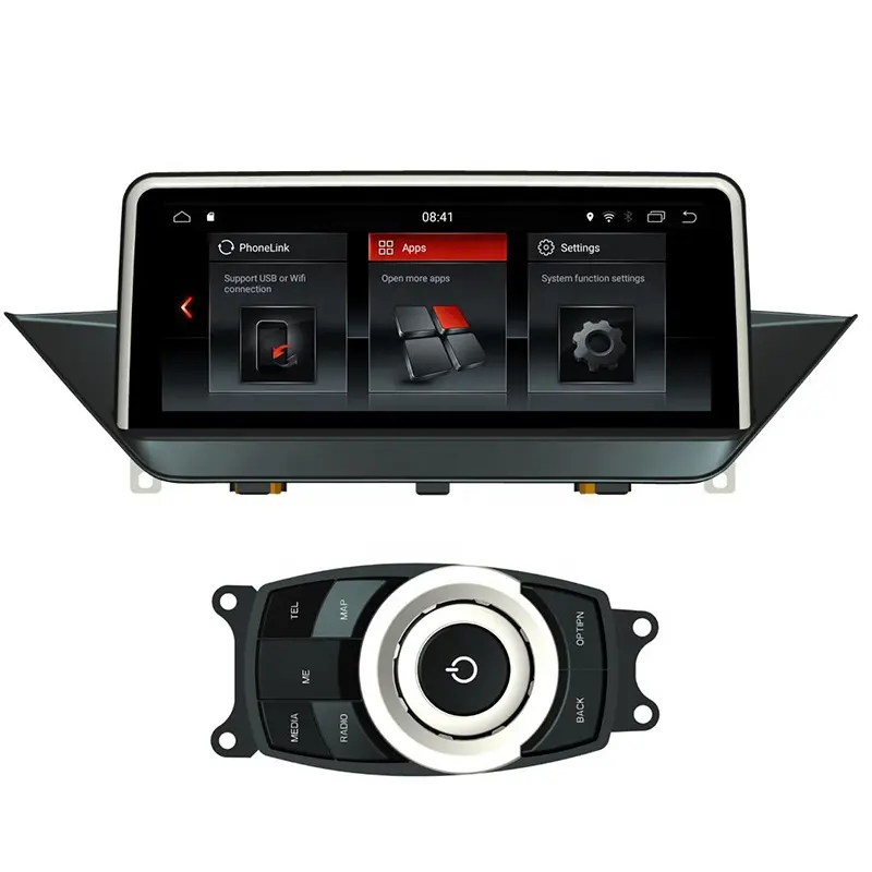 10.25 ''אנדרואיד 9.0 PX6 4 + 32GB Autoradio רכב וידאו מולטימדיה עבור BMW X1 סדרת E84 2009- 2015