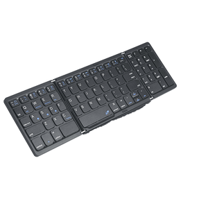 Ultrafino portátil Delgado inalámbrico BT Gaming <span class=keywords><strong>Keyboard</strong></span> Estilo Caliente plegable Touchpad Tablet PC ultrafino plegable mecánico - Product Image 1