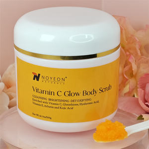 スキンケアスクラブ自社ブランド顔 & ボディスクラブホワイトニングビタミンC卸売 - Product Image 2