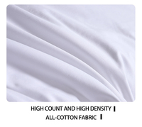 Textiles de maison Stripe, collection hôtelière de luxe en gros, linge de lit d'hôtel, draps plats blancs, ensembles doubles