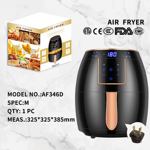 Friteuses <span class=keywords><strong>à</strong></span> air chaud de haute qualité, sans huile, avec contrôle numérique intelligent, électriques, pour la cuisine domestique, pour un usage domestique - Product Image 6