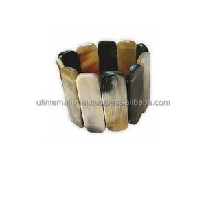 ขายส่งอินเดียงานฝีมือร้อนขายฮอร์นกำไลและแฟชั่นการออกแบบล่าสุดโลโก้สีฮอร์นกำไลสำหรับขาย - Product Image 2