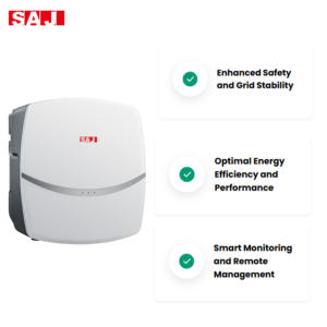 Convertisseur solaire monophasé 3 kW, double MPPT 90-550 V, WiFi, IP65, CE/VDE pour système solaire domestique - Product Image 6