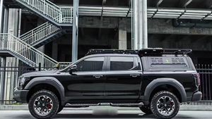 Capot rigide <span class=keywords><strong>pliable</strong></span> en alliage d'aluminium pour pick-up, imperméable, tout-terrain, pour Ford Ranger - Product Image 5