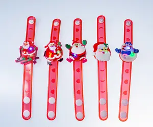 Großhandel Promotion Led Günstige Kinder Armband Spielzeug Leuchten Kinder Band Uhr Blinkende Led Armband Kinder Party Geschenk