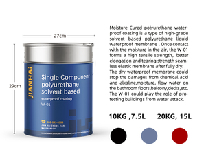 Impermeabilizante de Poliuretano a Base de Solvente en Envase Individual, <span class=keywords><strong>Precio</strong></span> de Fábrica, para Balcón y <span class=keywords><strong>Terraza</strong></span>, Anti-Grietas - Product Image 5