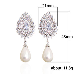 Eleganti orecchini pendenti da donna, accessori per l'orecchio semplici e alla moda per l'uso quotidiano - Product Image 5