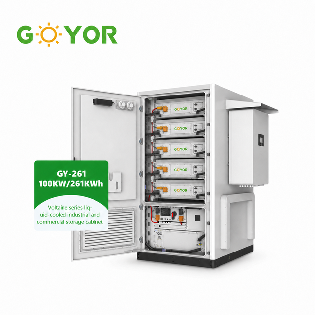 280ah 314ah All-In-One Battery Cabinet System 215kwh 241kwh 261kwh Lithium Battery Industrial Commercial Energy Storage System