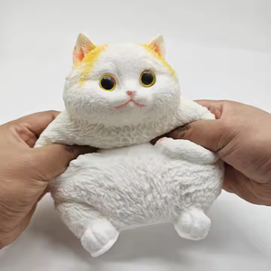 Nouveaux Jouets à Presser Taba Mochi Taba Squishy Cat, Jouets Fantaisistes Doux et Extensibles, Jouets <span class=keywords><strong>Anti</strong></span>-<span class=keywords><strong>Stress</strong></span> pour Soulager le <span class=keywords><strong>Stress</strong></span>, Jouets Squishy Chat <span class=keywords><strong>Chiot</strong></span> - Product Image 3
