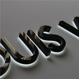 Nhà Máy Bán buôn tùy chỉnh kinh doanh Logo 3D kim loại LED chữ ký kim loại LED chiếu sáng dấu hiệu dẫn đăng ký Hội Đồng Quản trị cho quảng cáo - Product Image 4