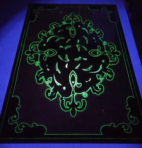Piastrelle per moquette in porcellana di cristallo 1800x1200mm 3D piastrelle per pavimenti luminose per <span class=keywords><strong>sala</strong></span> da pranzo - Product Image 6
