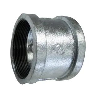 TOPSUN galvanized malleable iron pipe fitting 1inch gi couplings Gi Threaded Reducing Socket