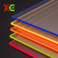 Plaque acrylique colorée sur mesure 2mm 4mm 6mm, panneau plastique PMMA brillant pour présentoir de magasin de détail, étagère de marchandises