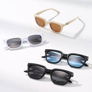 2024 populaire mode tendance Hawker vente en gros Boutique femmes petit vert carré <span class=keywords><strong>rectangulaire</strong></span> cadre <span class=keywords><strong>pare</strong></span>-<span class=keywords><strong>soleil</strong></span> lunettes de <span class=keywords><strong>soleil</strong></span> - Product Image 2