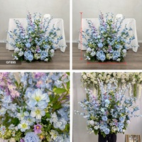 Fabricant de fleurs personnalisées DKB, fleurs d'allée naturelles pour la décoration d'hôtel avec un design de thème de mariage unique