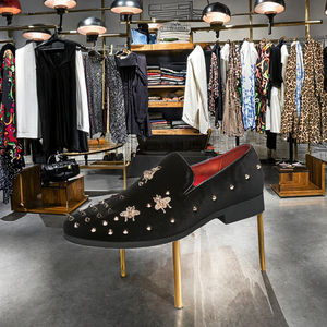 Nouvelles chaussures en PU de haute qualité en gros, chaussures plates pour hommes, été, bout pointu, mode, à enfiler, chaussures de soirée, mocassins, 2024, personnalisation, grande taille 46 #   47 # - Product Image 3