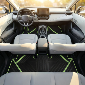 Tapis de sol en latex imperméables et antidérapants pour <span class=keywords><strong>Tesla</strong></span> <span class=keywords><strong>Model</strong></span> 3 Highland 2024 2025 2026 - Product Image 2