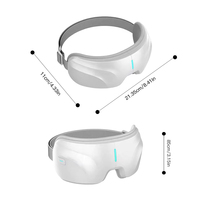 Nouveau Masseur Oculaire Rechargeable pour Soins des Yeux, Appareil Intelligent de Beauté avec Chauffage et Vibrations pour les Yeux, les Cernes