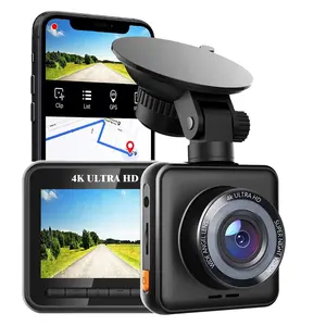 Caméra DVR pour voiture Détecteur de radar avec enregistreur Full HD 3840*2160P Tachygraphe Dispositif d'avertissement de trafic Radar pour voiture