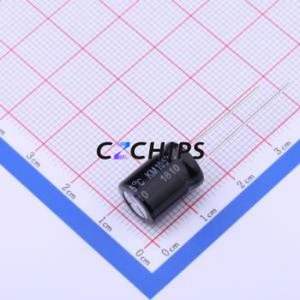 Condensador Electrolítico de Aluminio de Orificio Pasante KM227M050G13RR0VH2FP0, D10xL13mm 220uF 20% 50V 5mm - Product Image 2