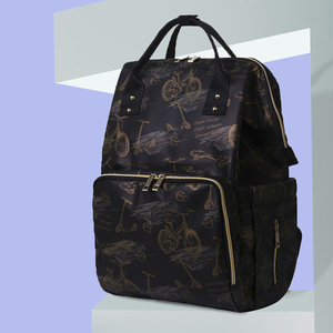 Multifonction haute capacité portable oxford tissu imperméable à l'eau couche-culotte <span class=keywords><strong>maman</strong></span> sac à dos en plein air - Product Image 3