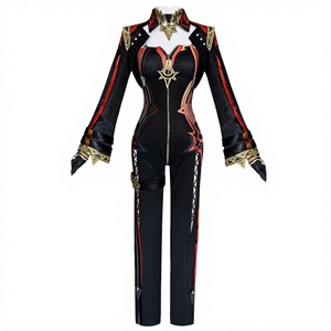 Disfraz de Cosplay de Mavuika, Traje de Pyro Archon, Peluca, Zapatos, Accesorios Perfectos para Anime, Carnaval, Comic Con, para Fanáticos del Juego, Poliéster - Product Image 3