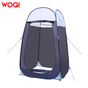เต็นท์อาบน้ำพกพา Woqi ขนาด 120x120x190 ซม. กันน้ำ ห้องเปลี่ยนเสื้อผ้าส่วนตัว สำหรับตั้งแคมป์ ท่องเที่ยว เดินป่า ใช้งานกลางแจ้ง - Product Image 1