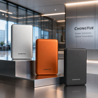 Batería Externa Magnética Inalámbrica de 10000mAh, Carga Rápida PD de 30W, Ultra Delgada, Carcasa de Aluminio