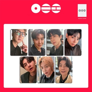 Set de 7 Fototarjetas KPOP de ARIRANG, Tarjetas LOMO Brillantes de Doble Cara, JIN, JIMIN, JK, <span class=keywords><strong>J</strong></span>-<span class=keywords><strong>HOPE</strong></span>, SUGA, V, RM, Regalo para Fans - Product Image 6
