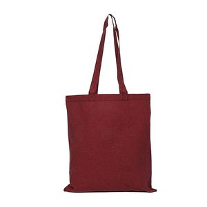 Red Fashion Shopping Print Canvas Tote <b>Bag</b> Reusable Custom <b>Bags</b> Wholesale With Logo - Product Image 1