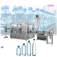 Machine de fabrication entièrement automatique, ligne de production complète d'eau minérale en bouteille pour les bouteilles d'eau