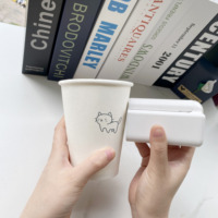 EVEBOT PrintPods Printer Mini Genggam DIY Printer Inkjet Saku untuk Pencetakan di Permukaan yang Menyerap Air, Gelas Kertas, dan Kantong Kertas