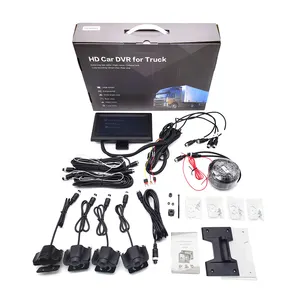 4 kênh 24V Rear View Camera 1080P xe tải đậu xe Hệ thống camera xe máy ảnh <span class=keywords><strong>DVR</strong></span> 7''inch màn hình với BSD chống Chức năng báo động dầu - Product Image 1