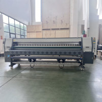 Impresora de lona solvente ecológica de gran formato de 1,6 M Precio barato Plotter de vinilo con cabezal de impresión DX5 fabricado por una empresa ecológica