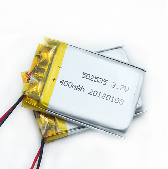 Good Consistency 3.7v 400mah Li Polymer Battery 052035 502535