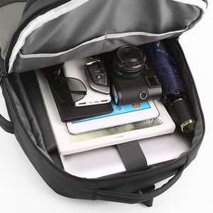 Mochila para Portátil de Cuero Reflectante de 15.6 Pulgadas, Fabricada en China, Moderna, Promocional, para Estudiantes, Adolescentes, Viajes, Negocios - Product Image 6