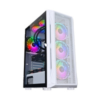 PC para Juegos Completo y Económico con I5 7600 y GPU, Equipo de Computadora Personalizado, Computadoras de Escritorio Preconstruidas al por Mayor, PC Gamer con GPU Rx580