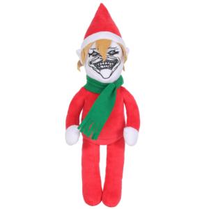 Muñeco de Peluche de Duende Navideño Aterrador, Juguete de Peluche con Cara de <span class=keywords><strong>Troll</strong></span> Joker, Decoración Espeluznante para Bromas, Regalo de Halloween - Product Image 1