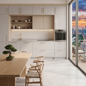 Gabinete de Cocina Minimalista VIQ ZENITH, 16 Piezas, Fabricación en Vietnam, Requiere Instalación (Modular), El Mejor Diseño - Product Image 3