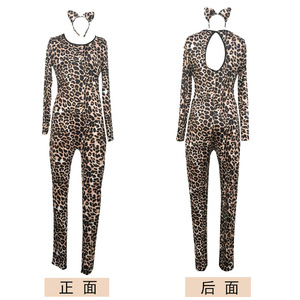 Nuevo Disfraz de Mujer Tigre para Halloween, Cosplay, Juego de Roles de Animales, Atuendo para Actuaciones en Clubes Nocturnos - Product Image 4