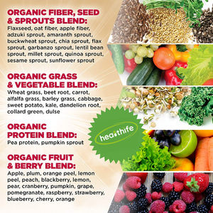 מזון בריא כיתה מזון אורגני מעורב פירות וירקות אבקת פירות אורגניים ותוספת ירקות - Product Image 5