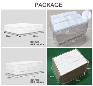 Fabricación de sobres de embalaje personalizados Hojas de lavandería Eco Natural Soluble Dissoluble Detergente para ropa Power Sheet - Product Image 5