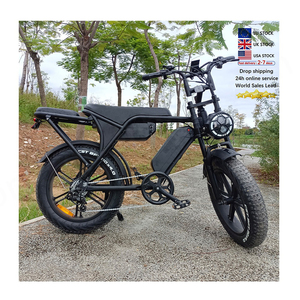 จักรยานไฟฟ้า VOMO FATBIKE รุ่น C80 แบบมีเบาะหลัง 2 ที่นั่ง พร้อมมอเตอร์และแบตเตอรี่คู่ รุ่น OUXI V8 จักรยานไฟฟ้าแบบมีเบาะหลัง 2 ที่นั่ง พร้อมแบตเตอรี่คู่ รุ่น M - Product Image 5