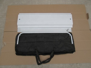 Sáng tạo Roll-up Banner Poster Board hiển thị đứng sắt và khung nhôm với màu đen mang theo túi - Product Image 6